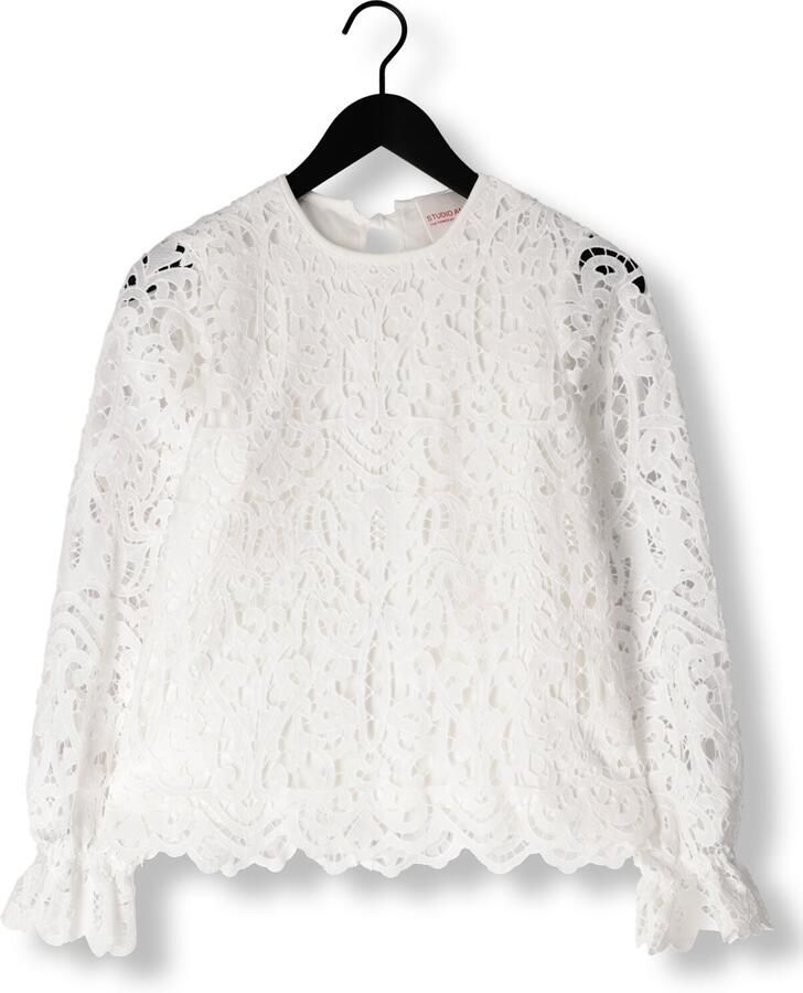 STUDIO AMAYA Dames Blouses Marie Wit