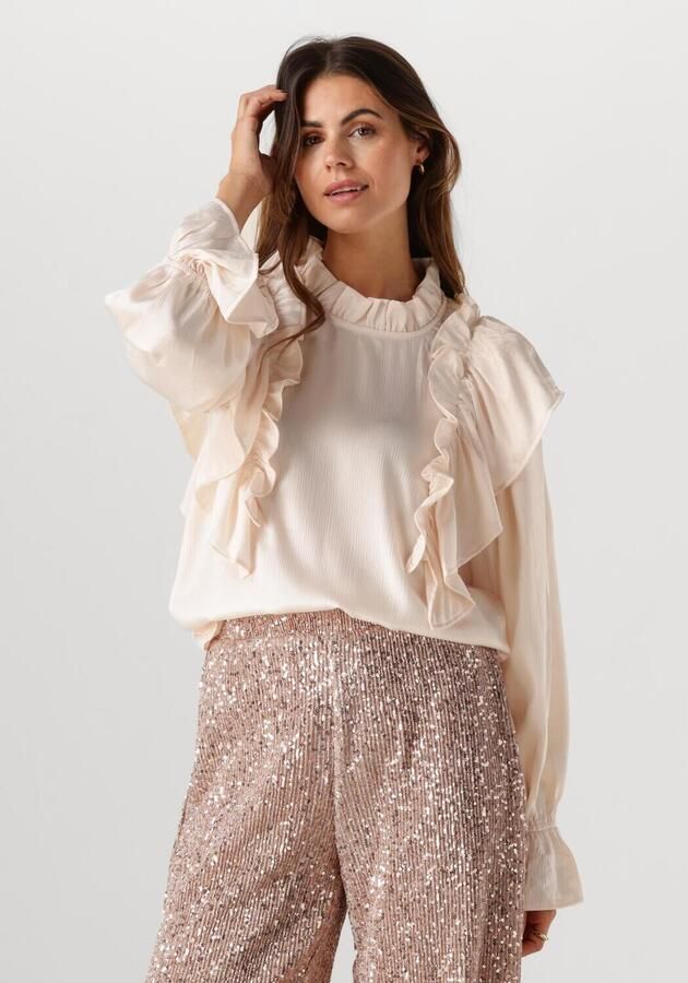 STUDIO AMAYA Dames Blouses Milli Beige - Foto 4