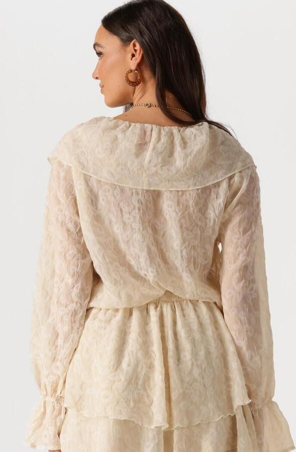 STUDIO AMAYA Dames Blouses Quinn Beige - Foto 3