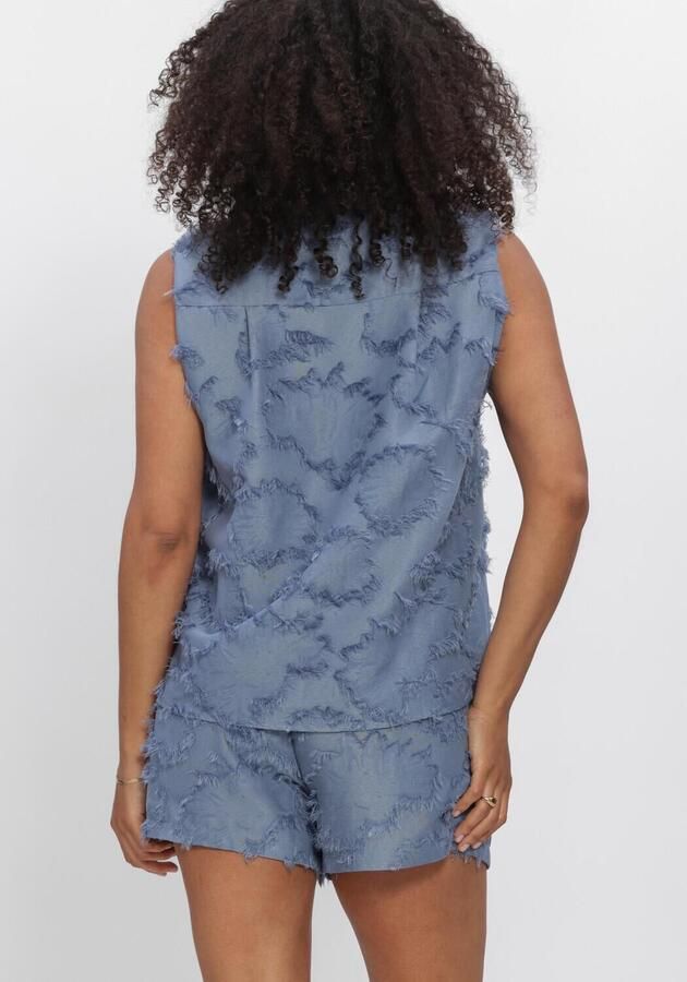 STUDIO AMAYA Dames Blouses Storm Blouse Blauw - Foto 2