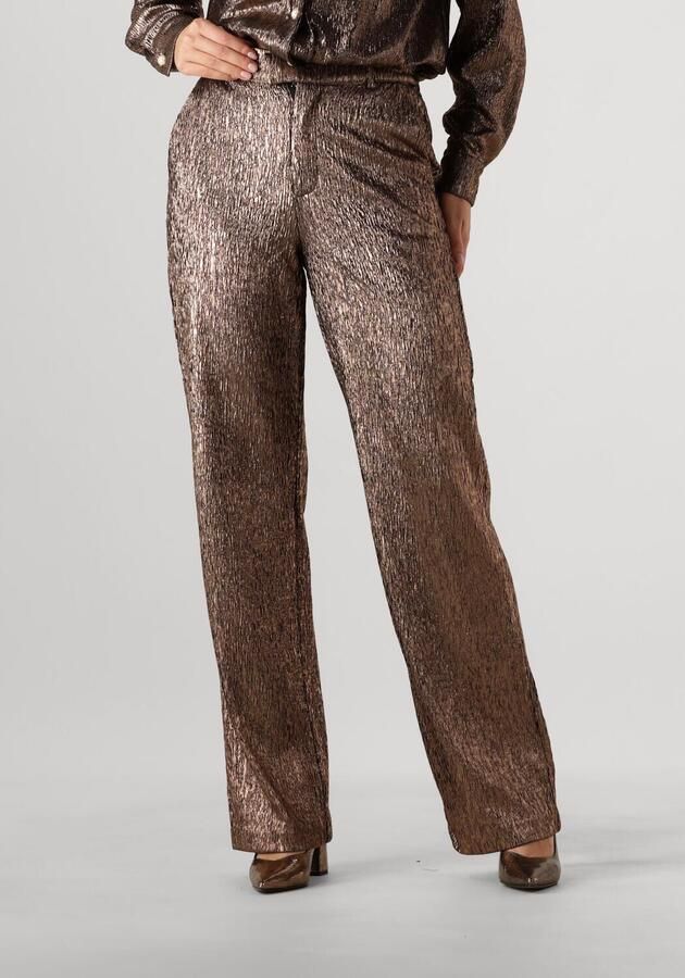 STUDIO AMAYA Dames Broeken Anna Goud - Foto 4