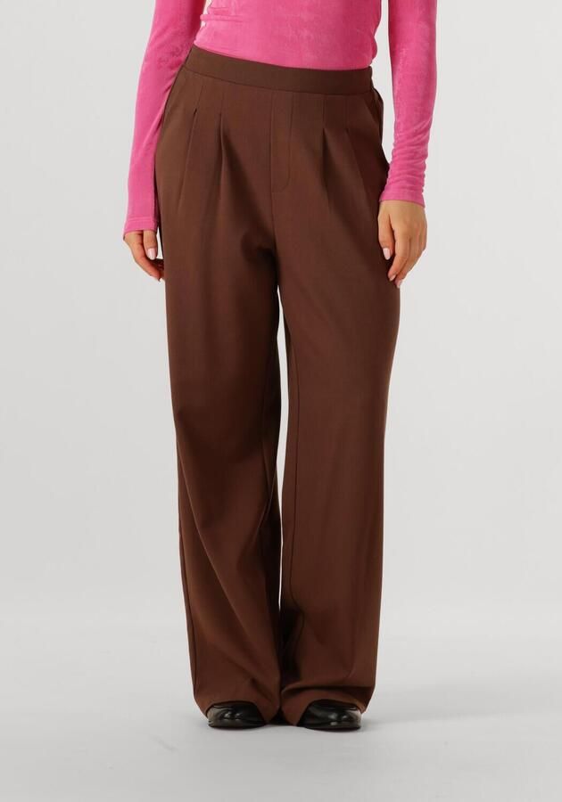 STUDIO AMAYA Dames Broeken Jasmin Bruin - Foto 4
