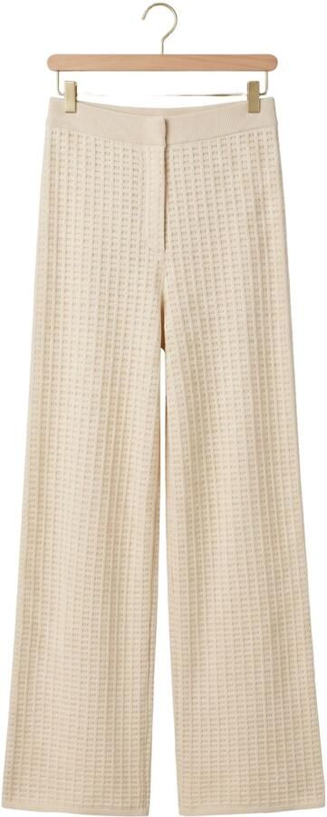 STUDIO AMAYA Dames Broeken Kensi Pants Creme - Foto 4