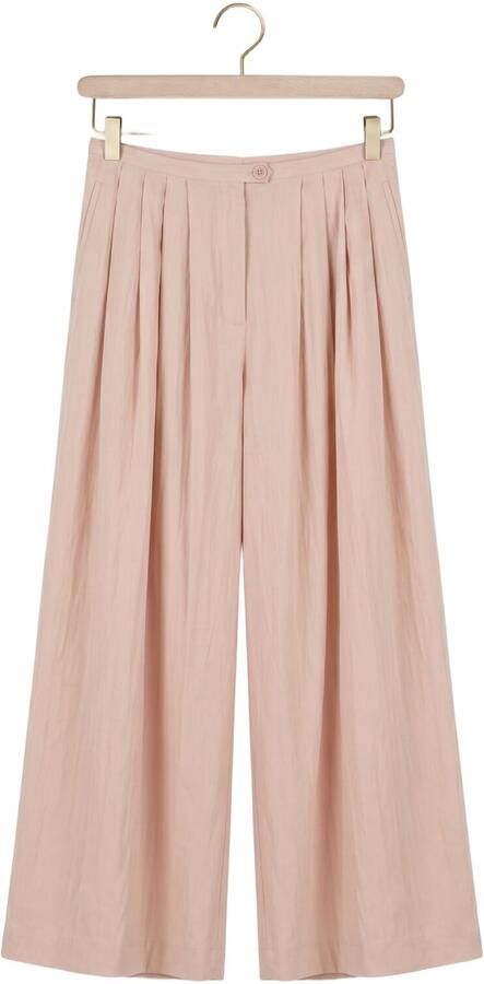 STUDIO AMAYA Dames Broeken Lotus Pants Lichtroze - Foto 4