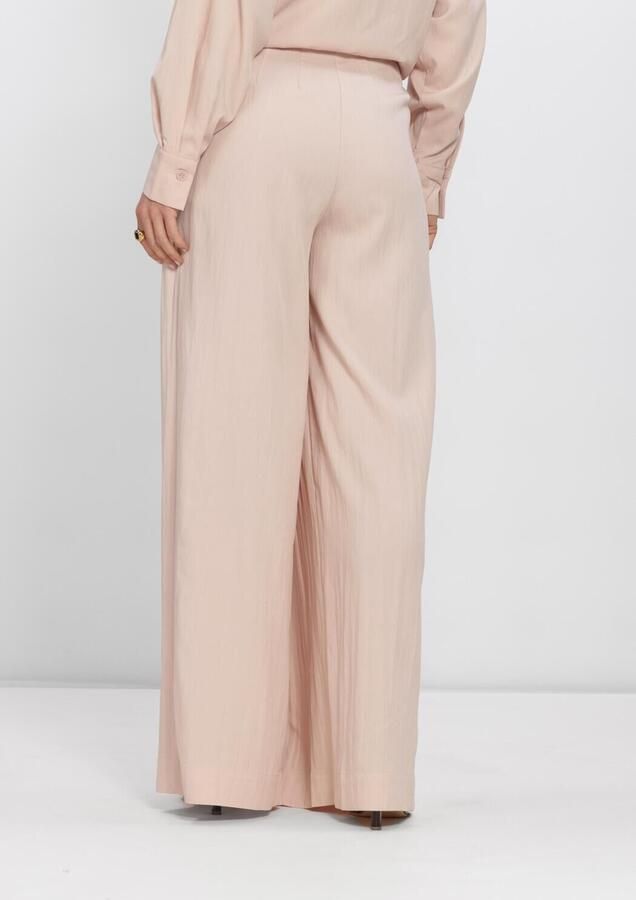 STUDIO AMAYA Dames Broeken Lotus Pants Lichtroze - Foto 2