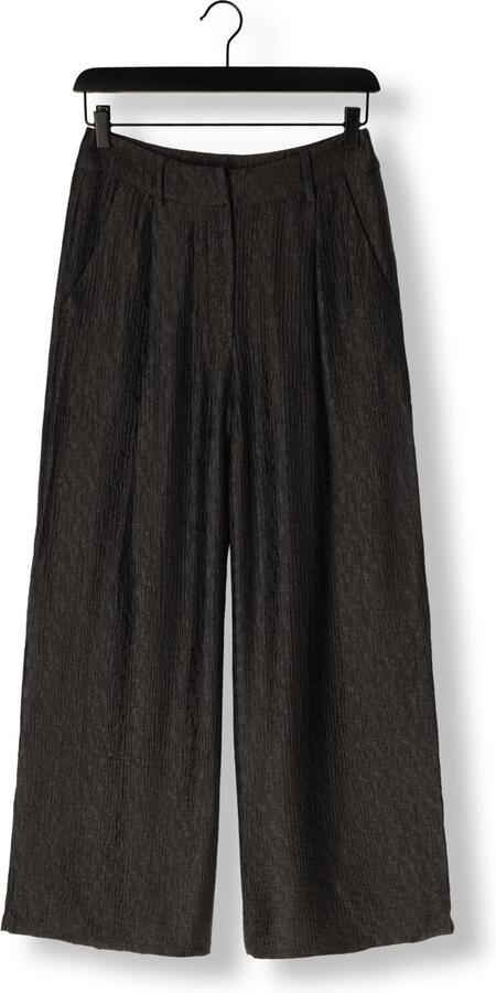 Studio AMAYA straight high waist broek zwart - Foto 3