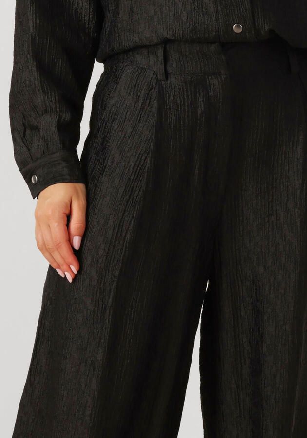 Studio AMAYA straight high waist broek zwart - Foto 2