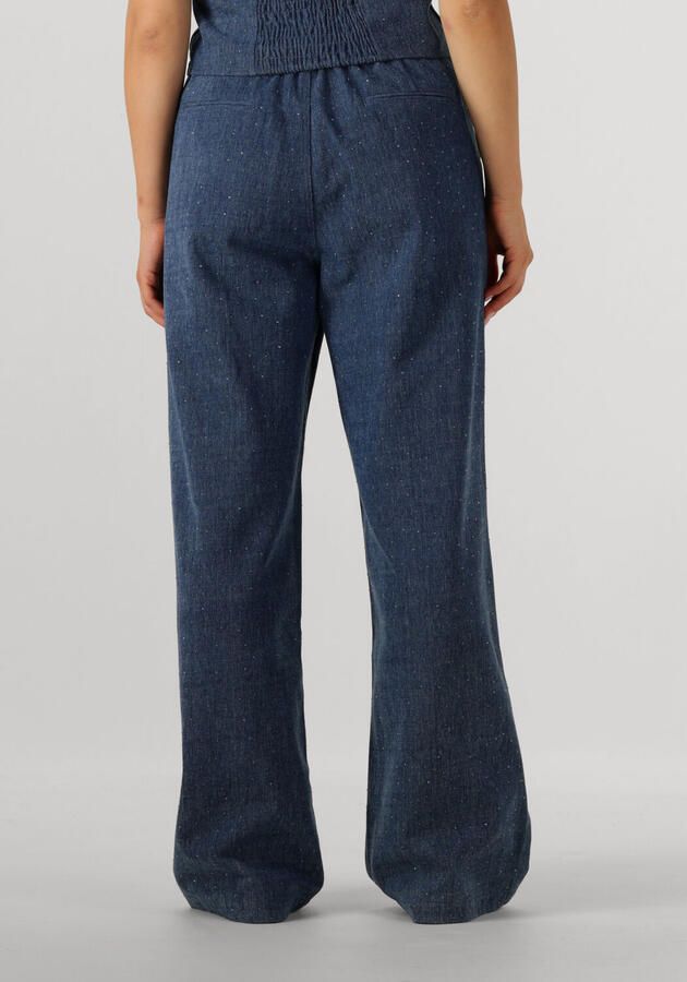 Studio AMAYA high waist wide leg jeans medium blue denim