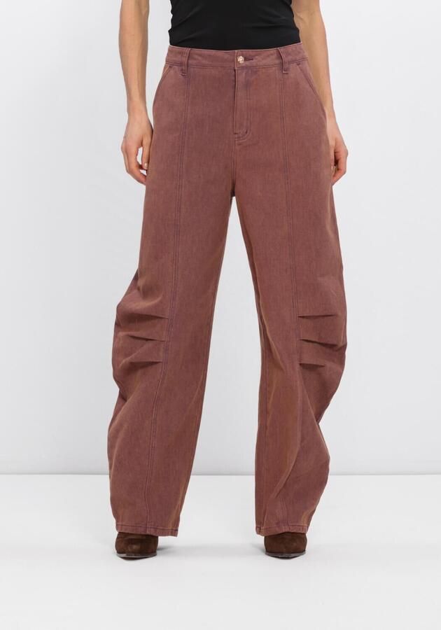 STUDIO AMAYA Dames Broeken Rift Pants Paars
