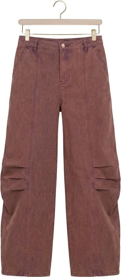 STUDIO AMAYA Dames Broeken Rift Pants Paars - Foto 4