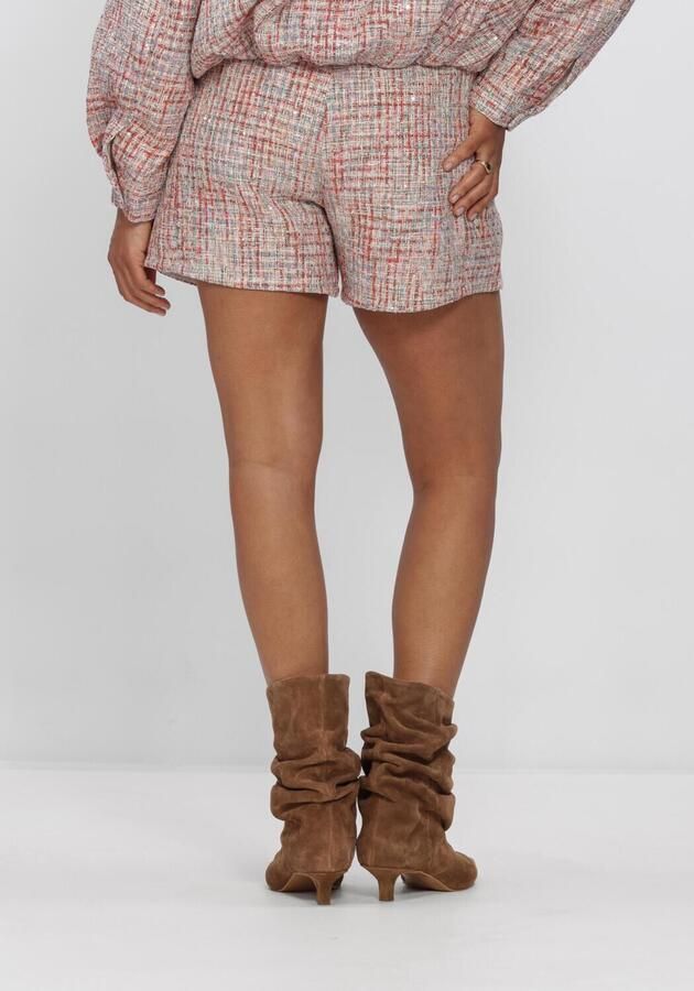 Studio AMAYA bouclé regular high waist casual short multi - Foto 3