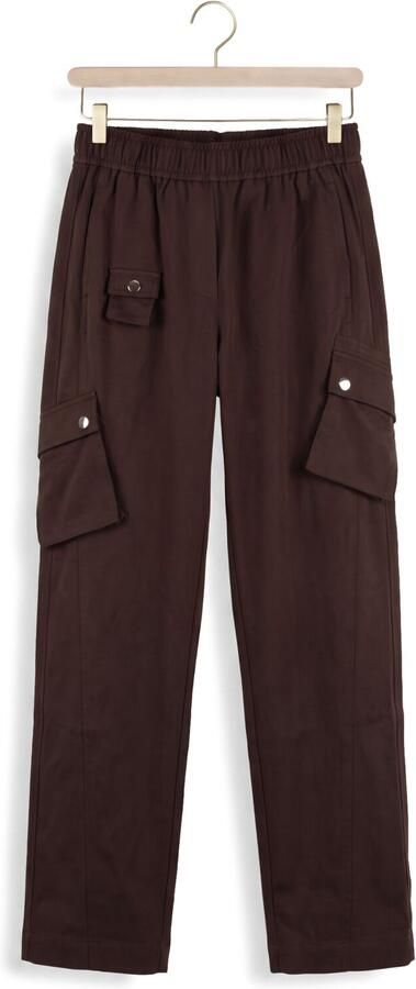 STUDIO AMAYA Dames Broeken Zorelle Pants Bruin - Foto 4