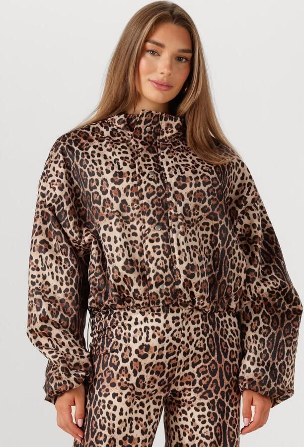 STUDIO AMAYA Dames Jassen Feline Bruin - Foto 4