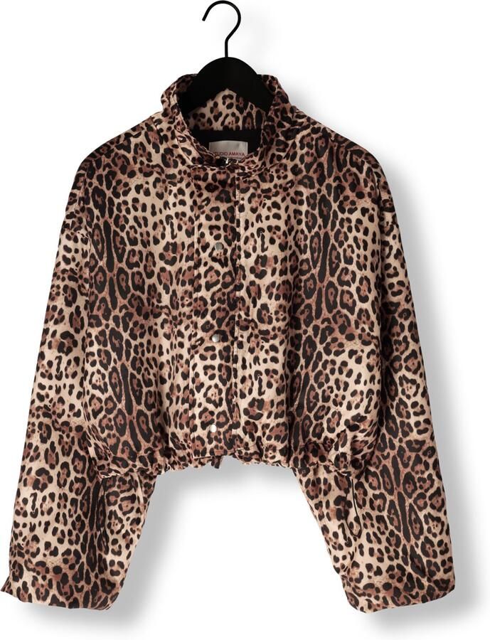 STUDIO AMAYA Dames Jassen Feline Bruin