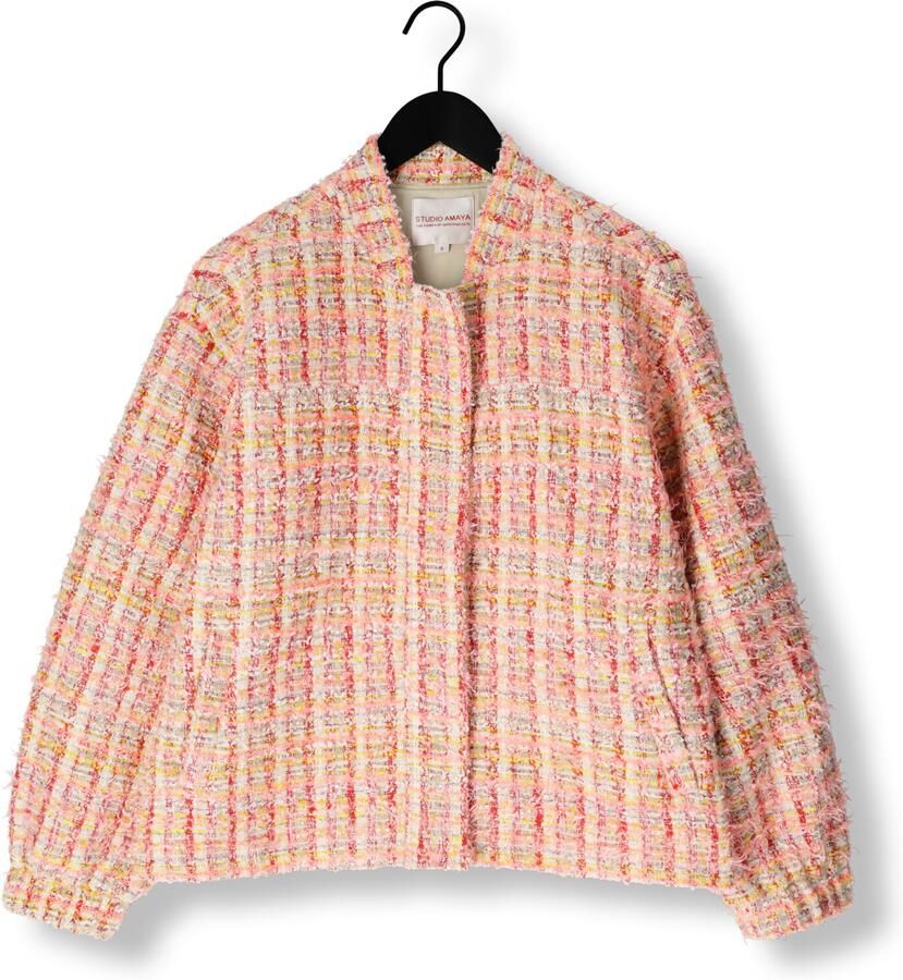 Studio AMAYA bomberjack met lurex multi