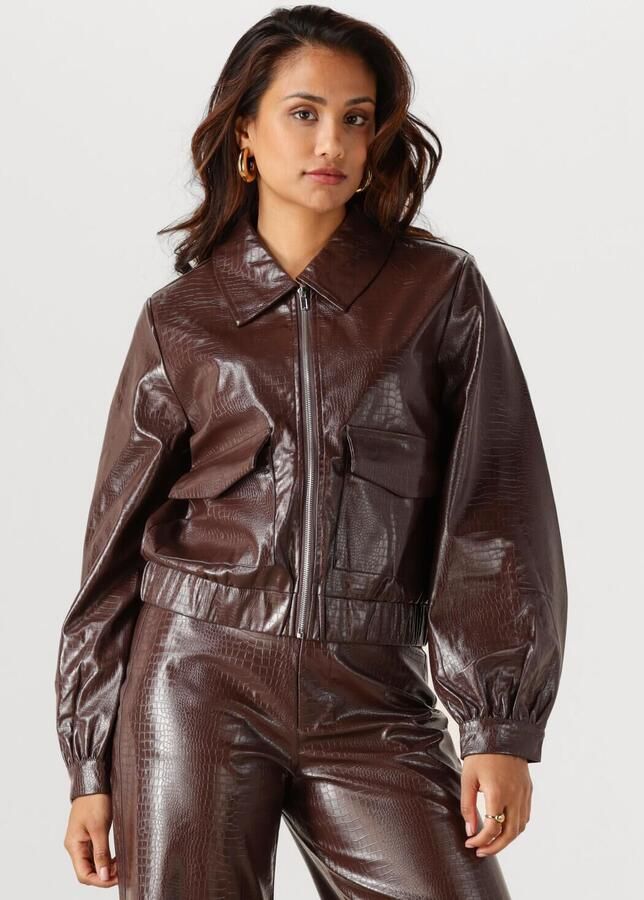 STUDIO AMAYA Dames Jassen Lara Bruin - Foto 4