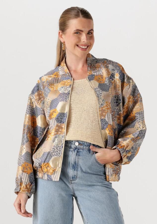 STUDIO AMAYA Dames Jassen Mae Bomber Multi - Foto 4
