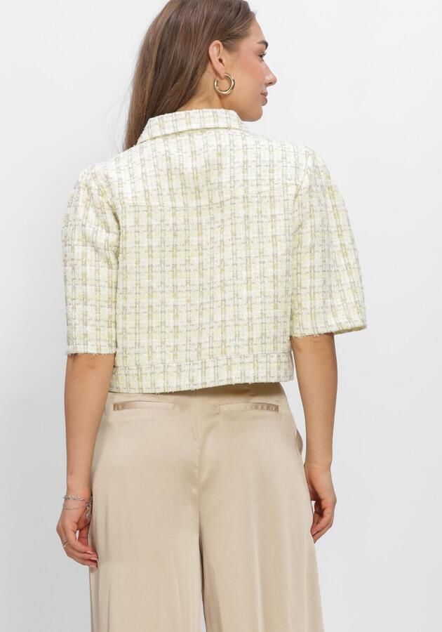 STUDIO AMAYA Dames Jassen Noor Jacket Geel - Foto 4