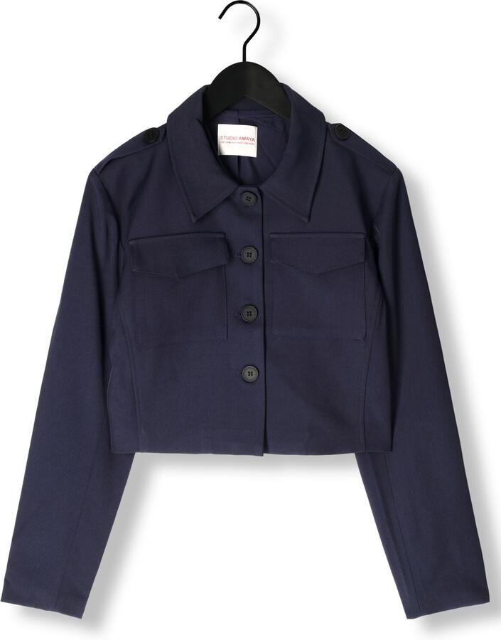 STUDIO AMAYA Dames Jassen Snow Donkerblauw