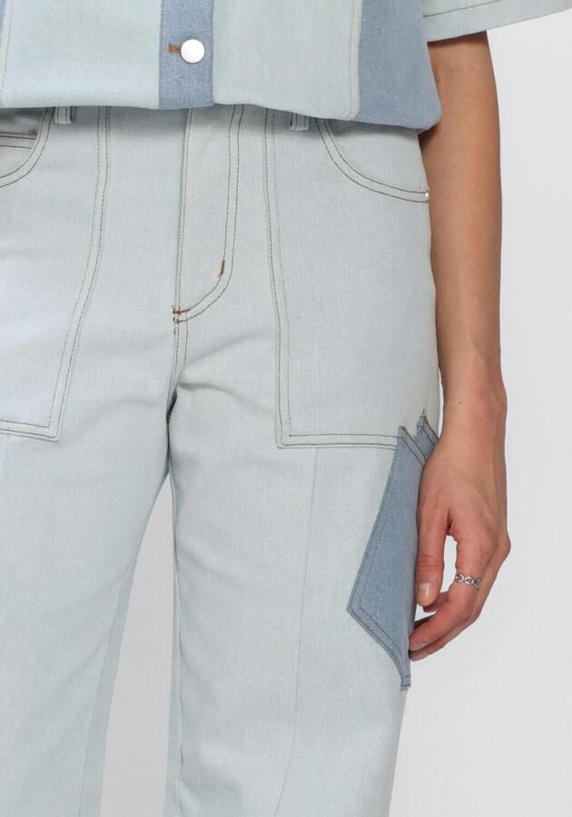 Studio AMAYA Jax high waist loose fit jeans light blue denim - Foto 3