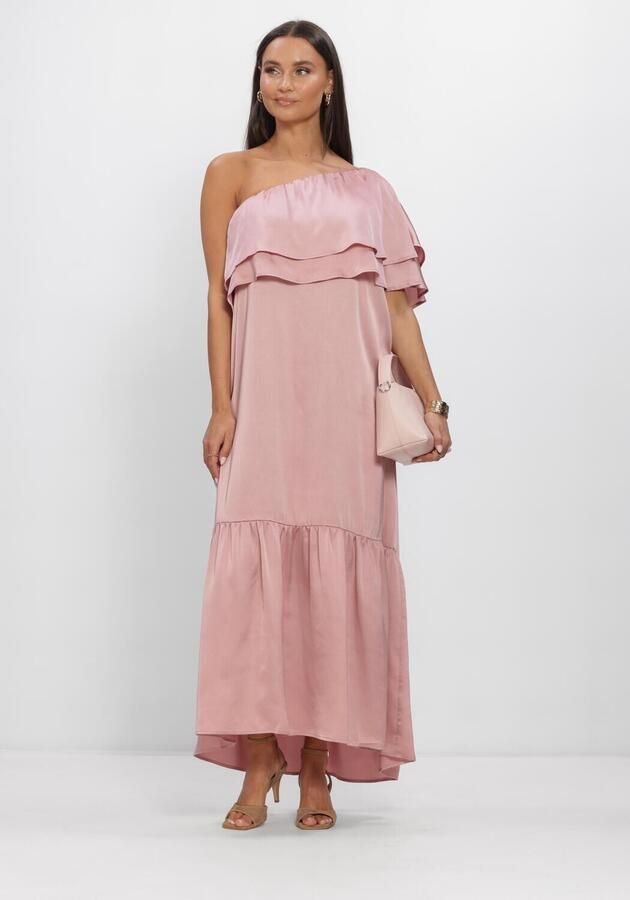 STUDIO AMAYA Dames Jurken Linne Dress Lichtroze