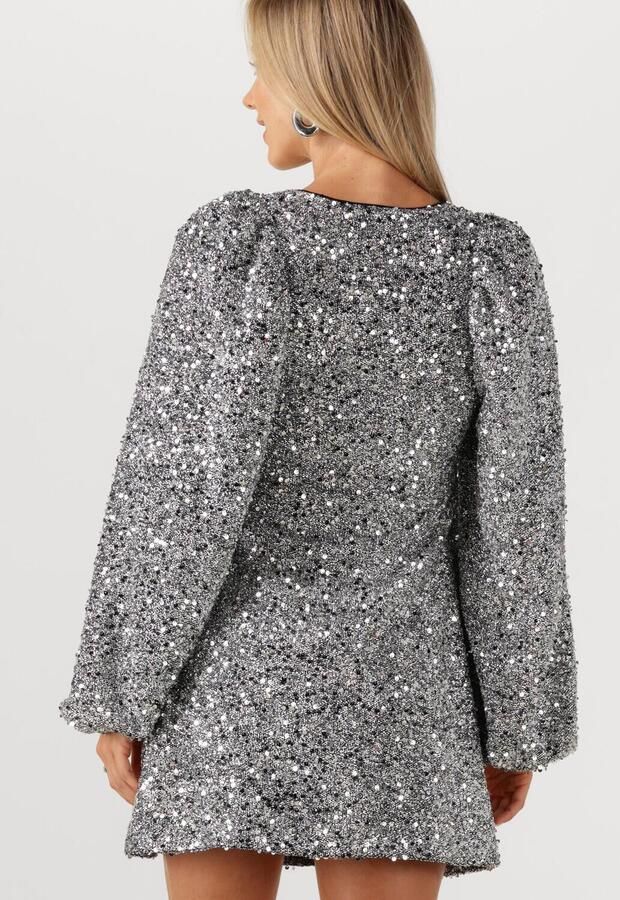 STUDIO AMAYA Dames Jurken Shimmer Zilver - Foto 2