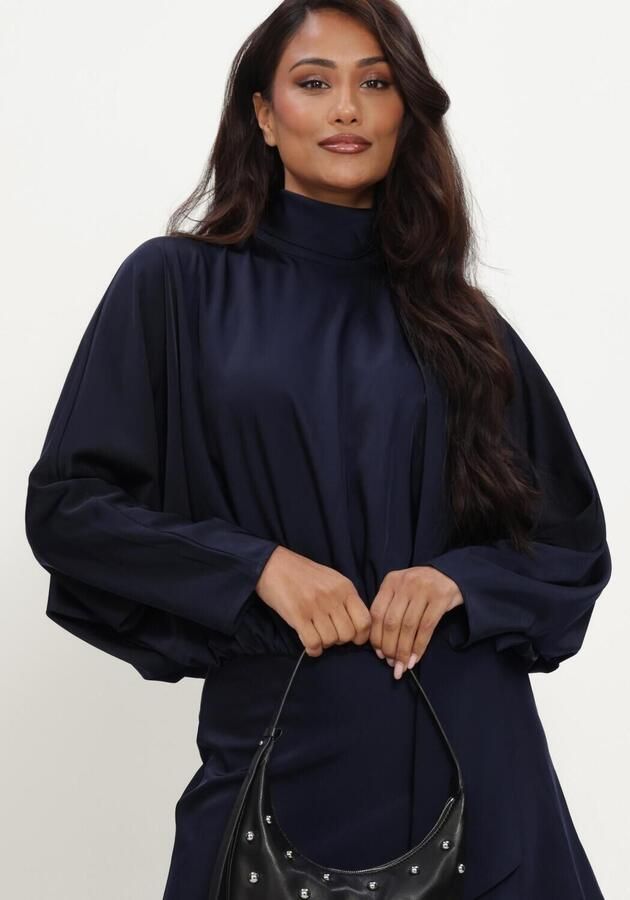 STUDIO AMAYA Dames Jurken Shine Dress Donkerblauw - Foto 3