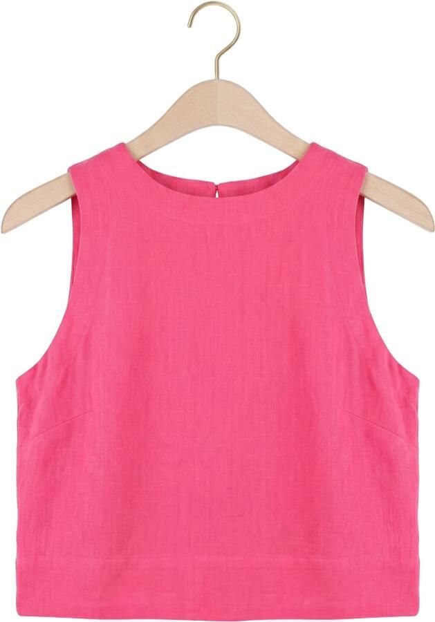 STUDIO AMAYA Dames Tops & T-shirts Cadenece Top Fuchsia - Foto 4