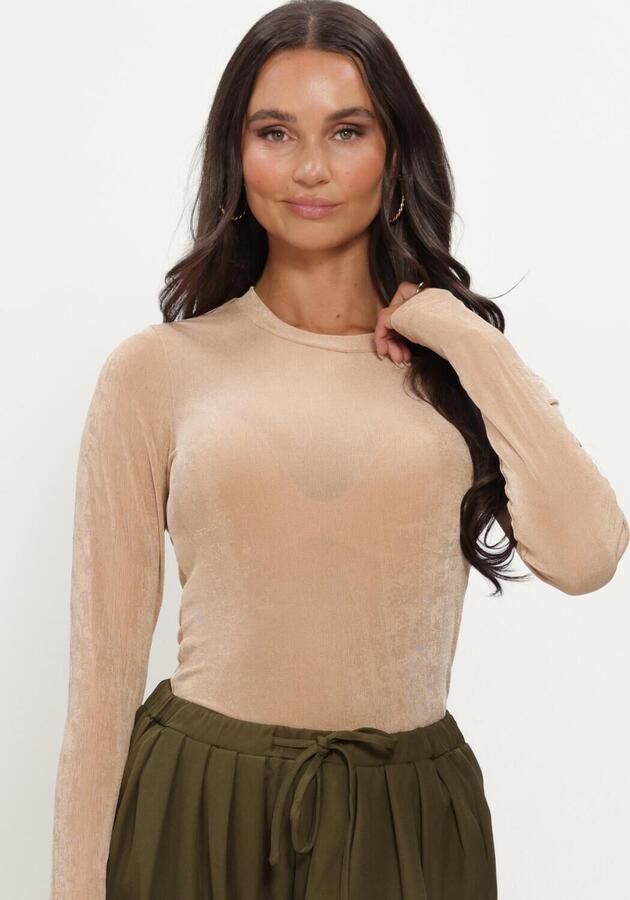 STUDIO AMAYA Dames Tops & T-shirts Lynn T-shirt Beige - Foto 3