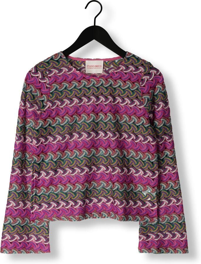 STUDIO AMAYA Dames Tops & T-shirts Merrith Paars