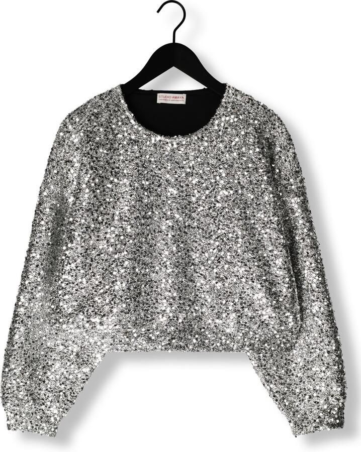 STUDIO AMAYA Dames Tops & T-shirts Spark Zilverkleurig