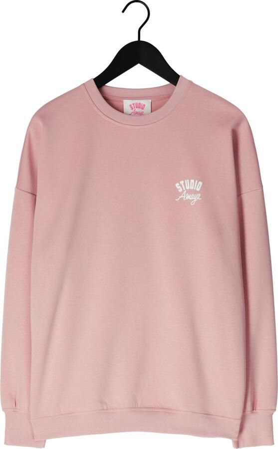 STUDIO AMAYA Dames Truien & Vesten Axis Sweater Lichtroze - Foto 4