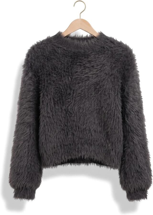 STUDIO AMAYA Dames Truien & Vesten Dol Knitwear Antraciet - Foto 2