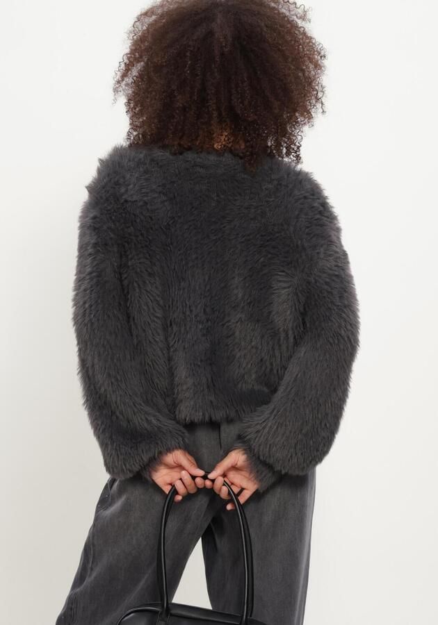 STUDIO AMAYA Dames Truien & Vesten Dol Knitwear Antraciet - Foto 3