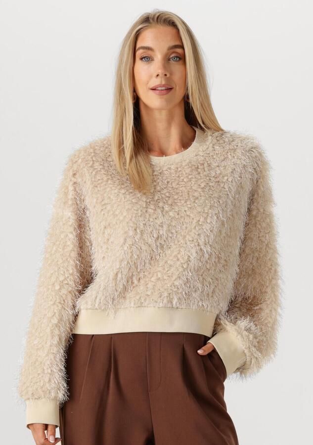 STUDIO AMAYA Dames Truien & Vesten Fav Beige - Foto 4