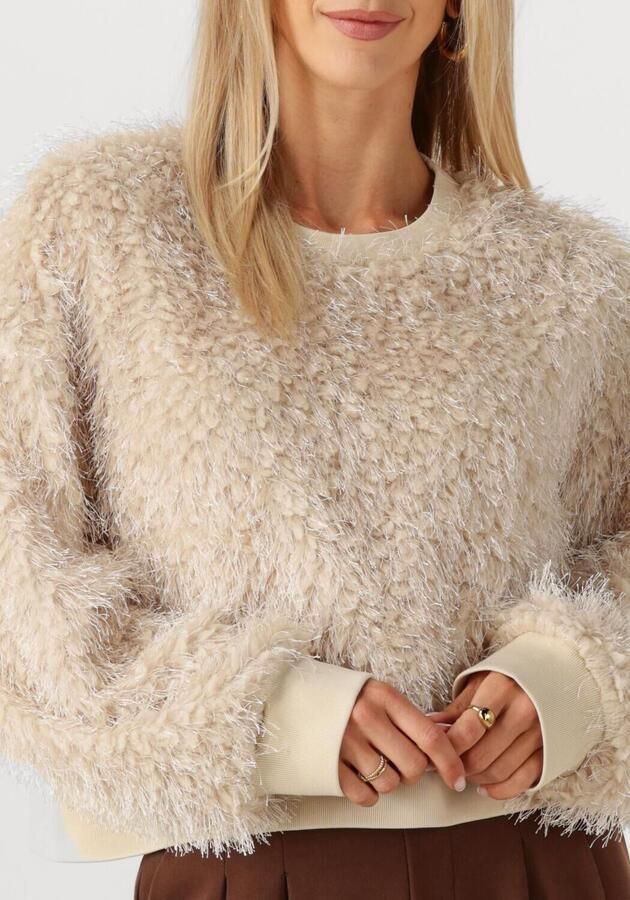 STUDIO AMAYA Dames Truien & Vesten Fav Beige - Foto 2