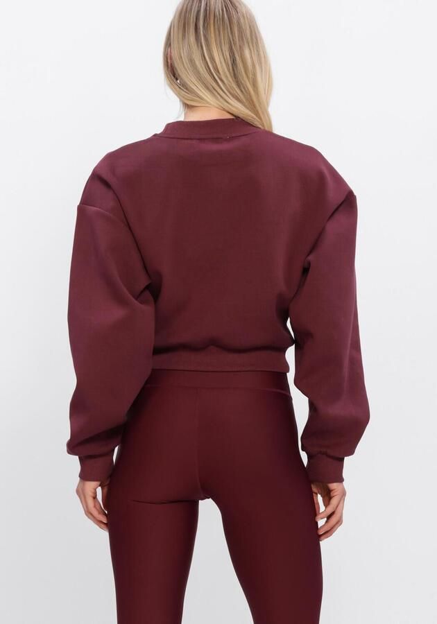 STUDIO AMAYA Dames Truien & Vesten Flow Sweater Bordeaux - Foto 3