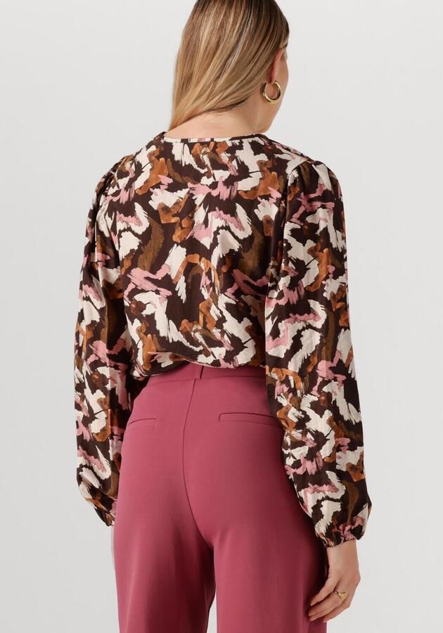 STUDIO ANNELOES Dames Tops & T-shirts Kylie Marker Crepe Top Multi - Foto 2