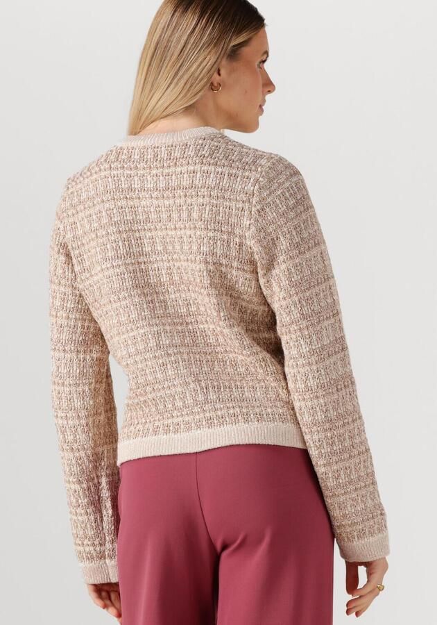 STUDIO ANNELOES Dames Truien & Vesten Chandra Gold Cardigan Beige - Foto 2