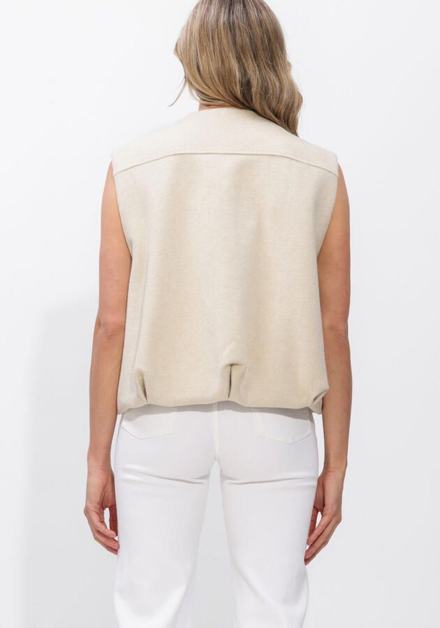 STUDIO AR Dames Blazers Daniela Wool Blend Ecru - Foto 3