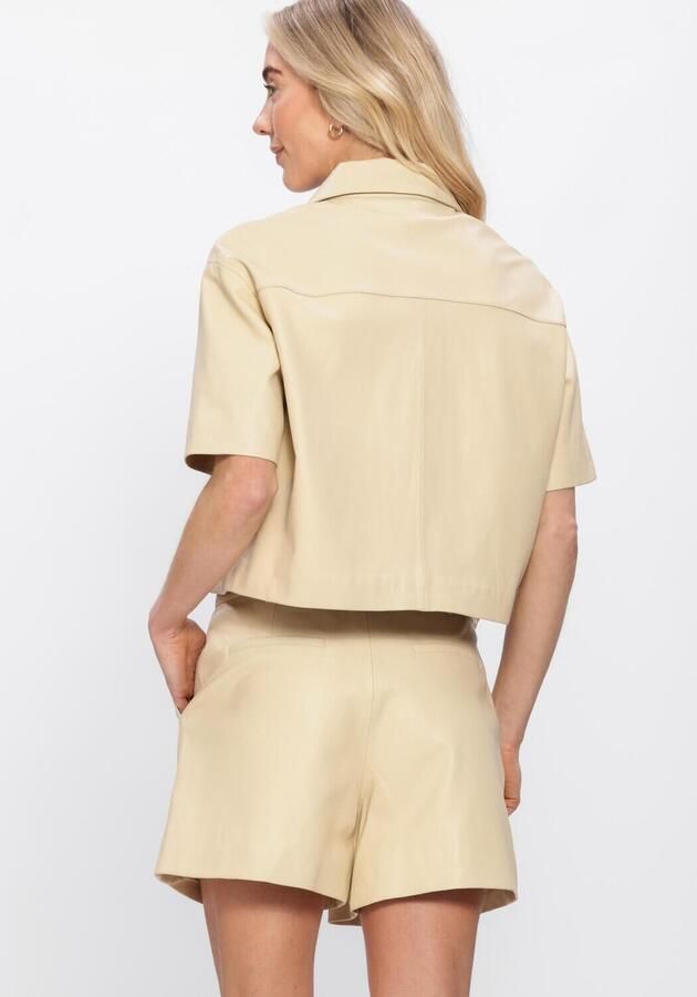 STUDIO AR Dames Jassen Eveline Sheep Soft Waxed Butter Yellow - Foto 4