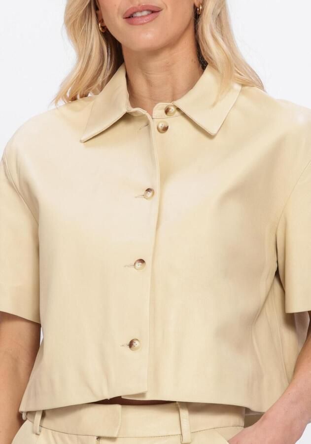 STUDIO AR Dames Jassen Eveline Sheep Soft Waxed Butter Yellow - Foto 3