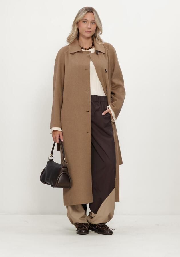 STUDIO AR Dames Jassen Joy Woolblend Camel