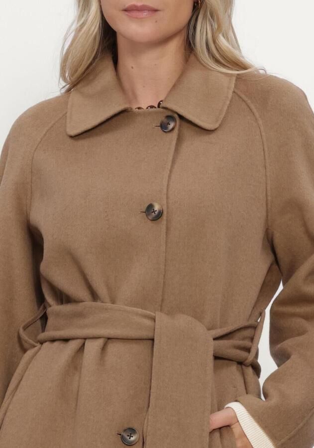STUDIO AR Dames Jassen Joy Woolblend Camel - Foto 2