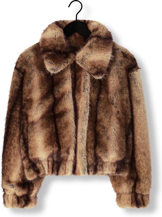 STUDIO AR Zachte fox bomberjas Lucy dierenprint