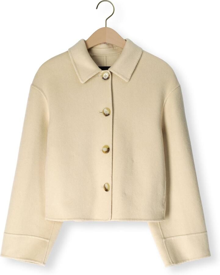STUDIO AR Dames Jassen Nicolina Wool Blend Butter Yellow - Foto 2