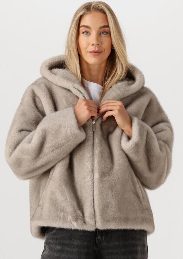 STUDIO AR Dames Jassen Ruby Lichtgrijs - Foto 4