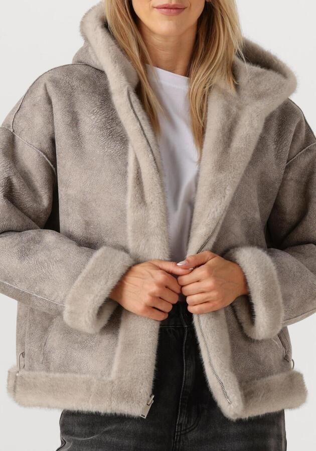 STUDIO AR Dames Jassen Ruby Lichtgrijs - Foto 3