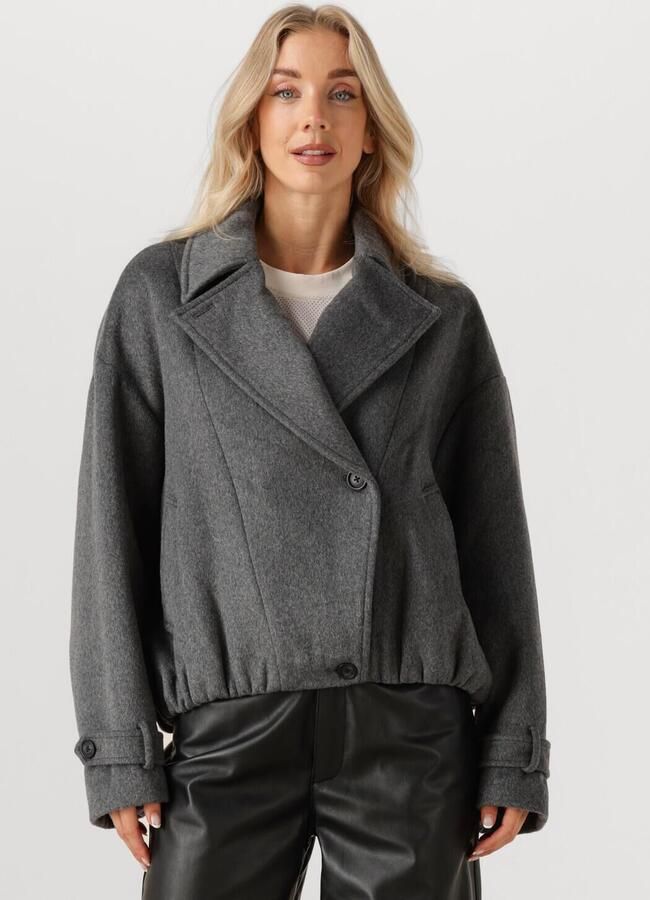 STUDIO AR Dames Jassen Silas Donkergrijs - Foto 4