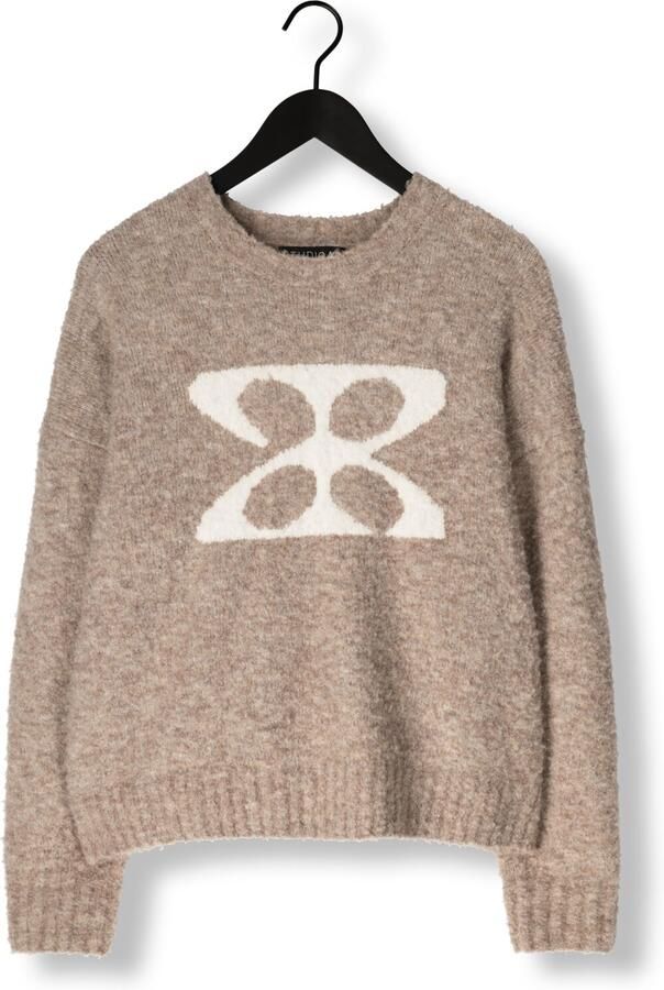 STUDIO AR Dames Truien & Vesten Kirsten Beige - Foto 3